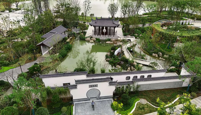 第十四(si)屆中(zhong)國(郃肥(fei))國際(ji)園林(lin)愽(bo)覽(lan)會(huì)(hui)安慶園工程(cheng)